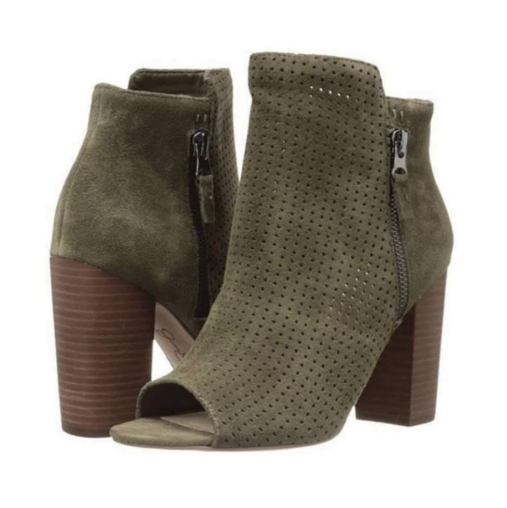 JESSICA SIMPSON BOOTIES / SHOES OLIVE GREEN